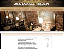 Tablet Screenshot of medicinman.fi